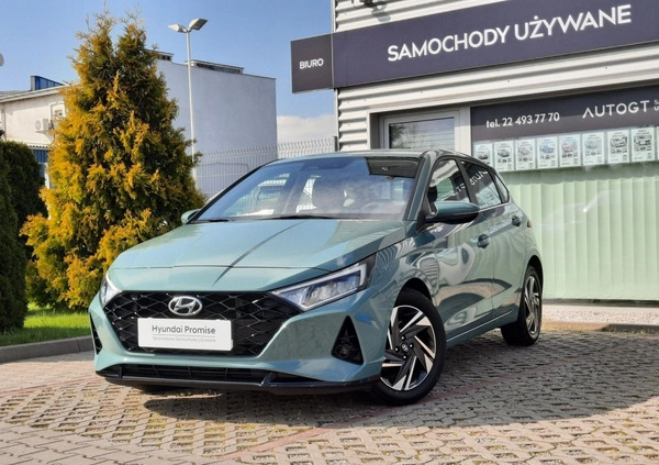 Hyundai i20 cena 69900 przebieg: 46658, rok produkcji 2022 z Miejska Górka małe 497